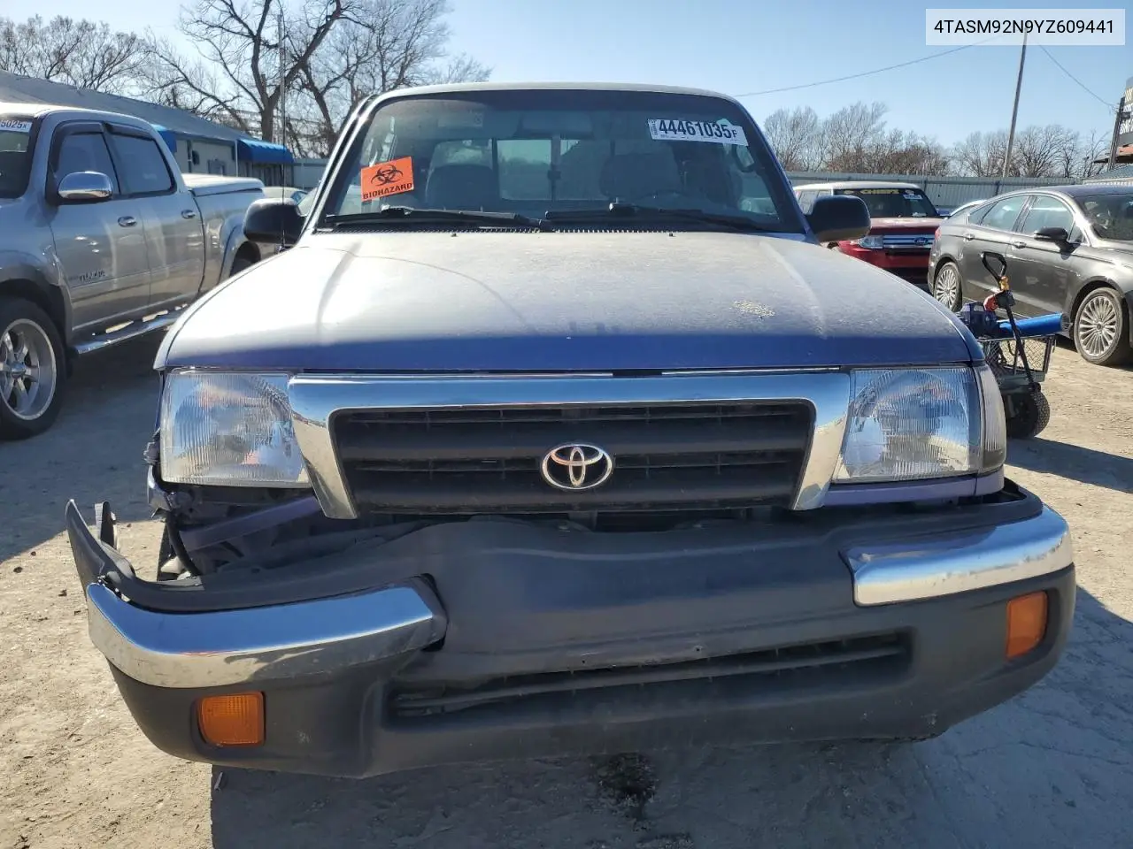 2000 Toyota Tacoma Xtracab Prerunner VIN: 4TASM92N9YZ609441 Lot: 44461035