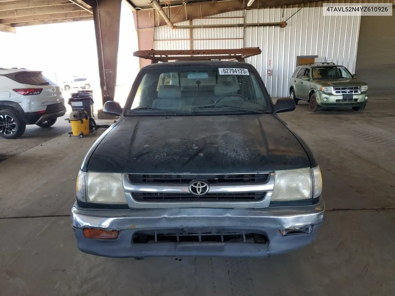 2000 Toyota Tacoma Xtracab VIN: 4TAVL52N4YZ610926 Lot: 62794125