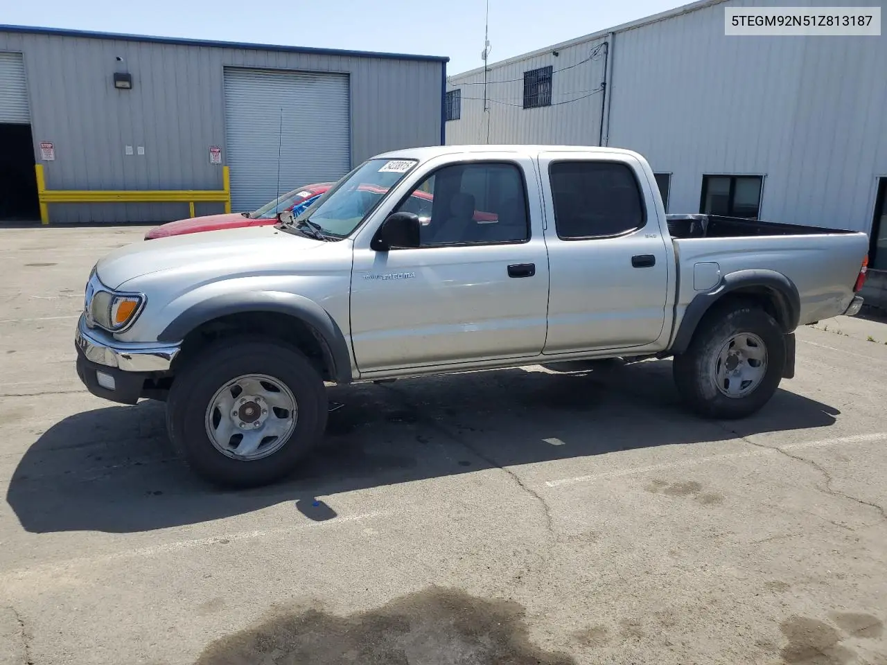 2001 Toyota Tacoma Double Cab Prerunner VIN: 5TEGM92N51Z813187 Lot: 54238815