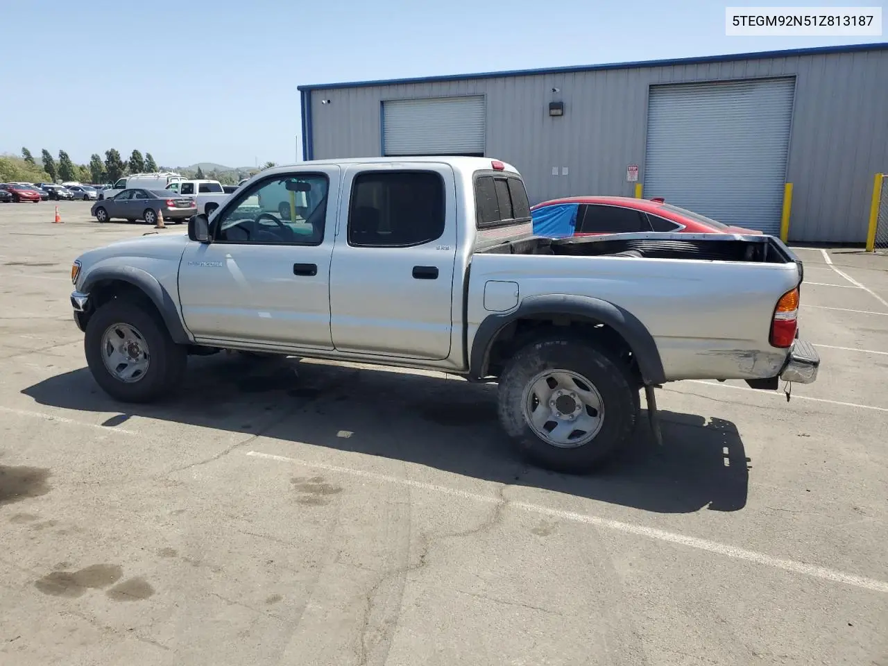 2001 Toyota Tacoma Double Cab Prerunner VIN: 5TEGM92N51Z813187 Lot: 54238815