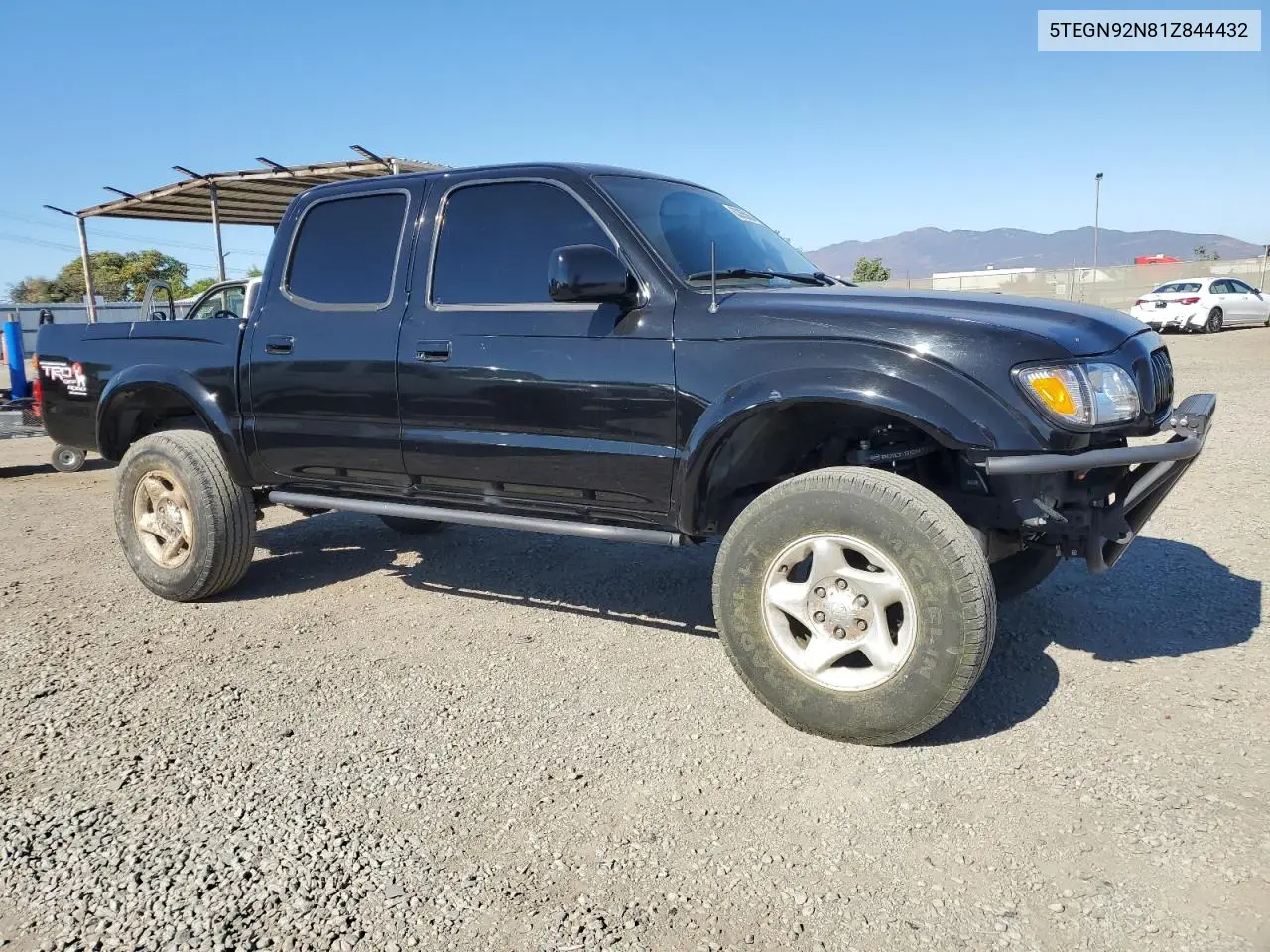 2001 Toyota Tacoma Double Cab Prerunner VIN: 5TEGN92N81Z844432 Lot: 63265065