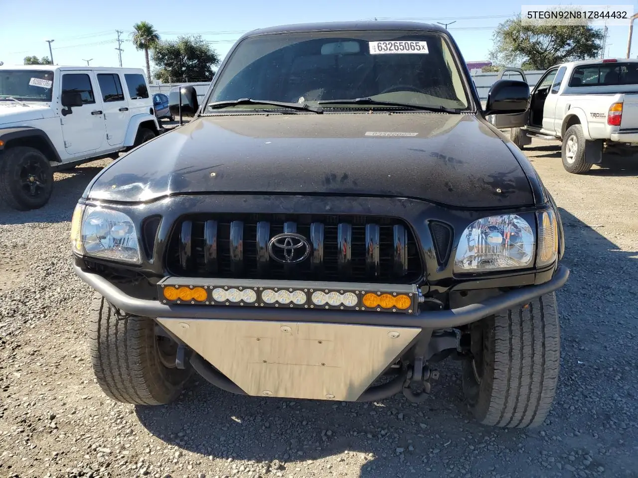 2001 Toyota Tacoma Double Cab Prerunner VIN: 5TEGN92N81Z844432 Lot: 63265065