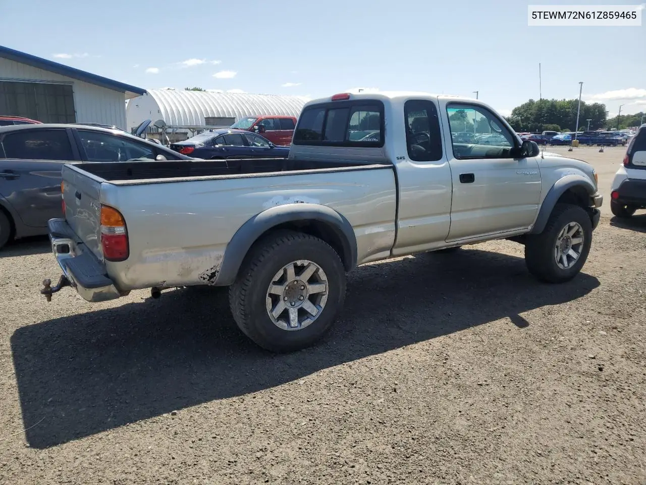 2001 Toyota Tacoma Xtracab VIN: 5TEWM72N61Z859465 Lot: 63696605