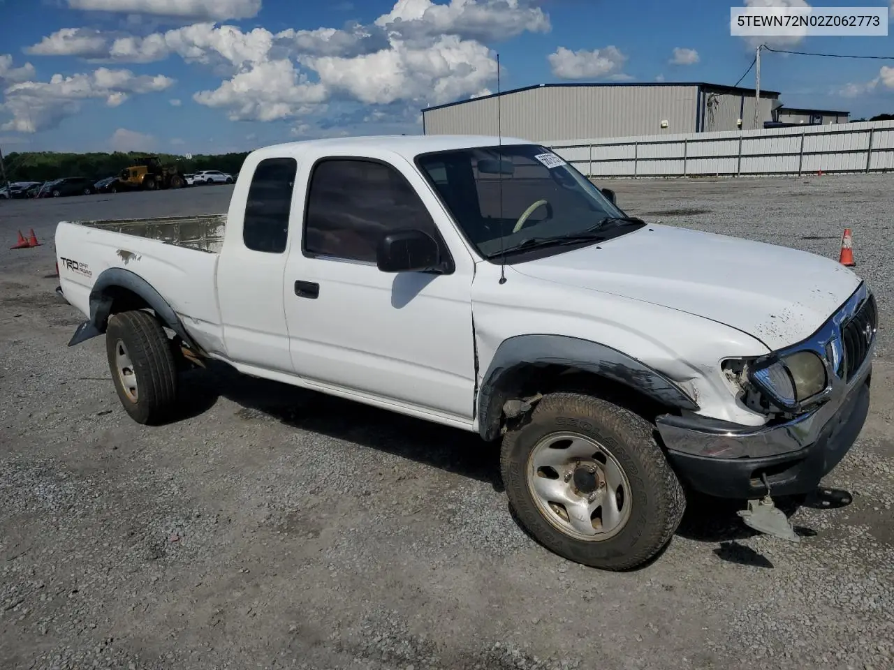 2002 Toyota Tacoma Xtracab VIN: 5TEWN72N02Z062773 Lot: 56876755