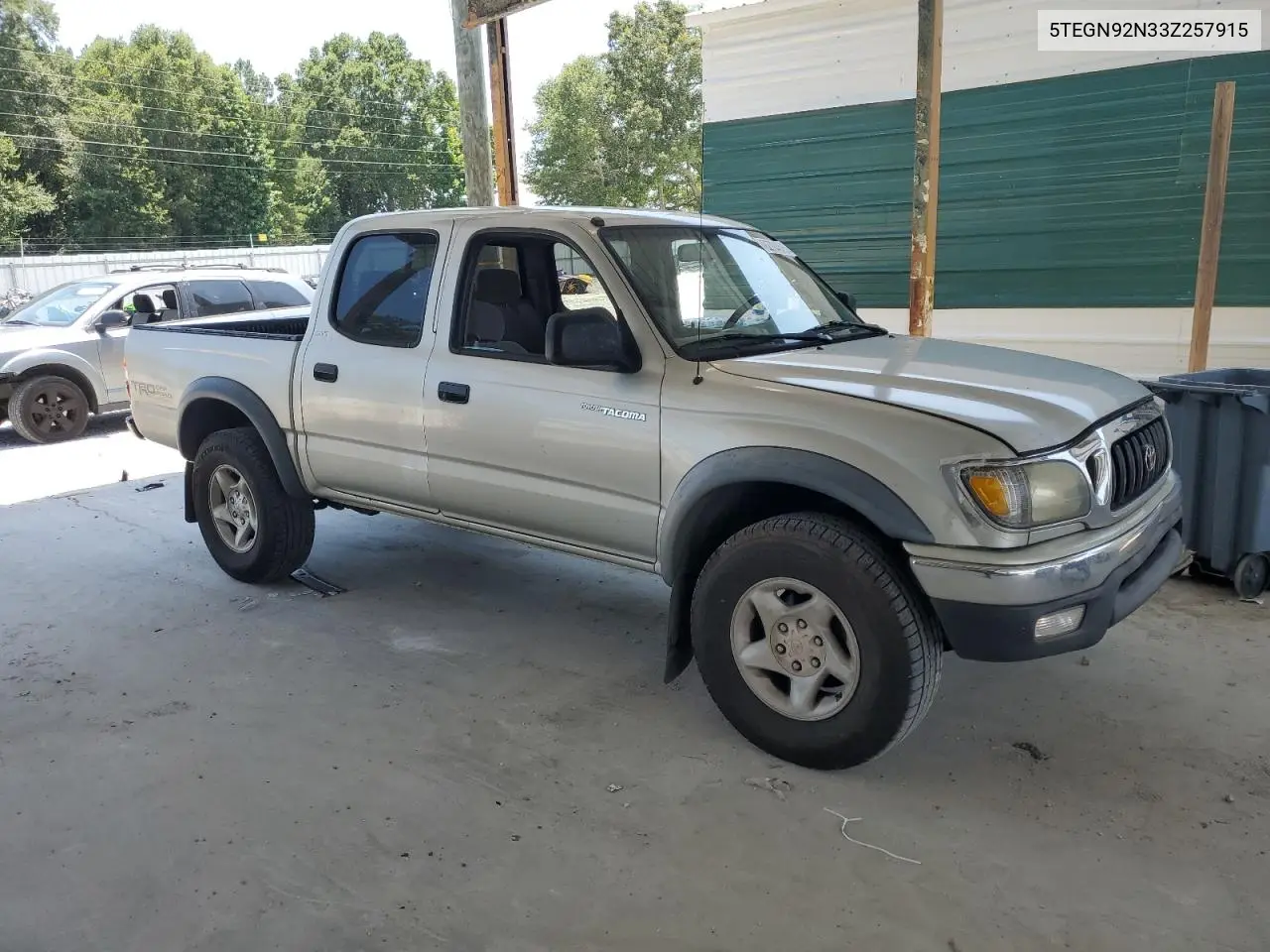 2003 Toyota Tacoma Double Cab Prerunner VIN: 5TEGN92N33Z257915 Lot: 62704315