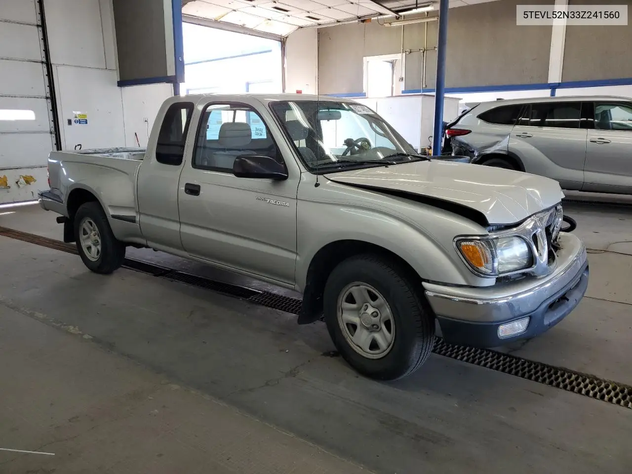 2003 Toyota Tacoma Xtracab VIN: 5TEVL52N33Z241560 Lot: 62714805