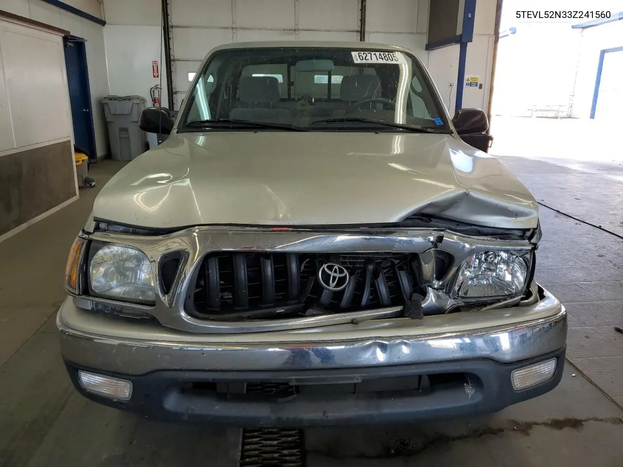 2003 Toyota Tacoma Xtracab VIN: 5TEVL52N33Z241560 Lot: 62714805