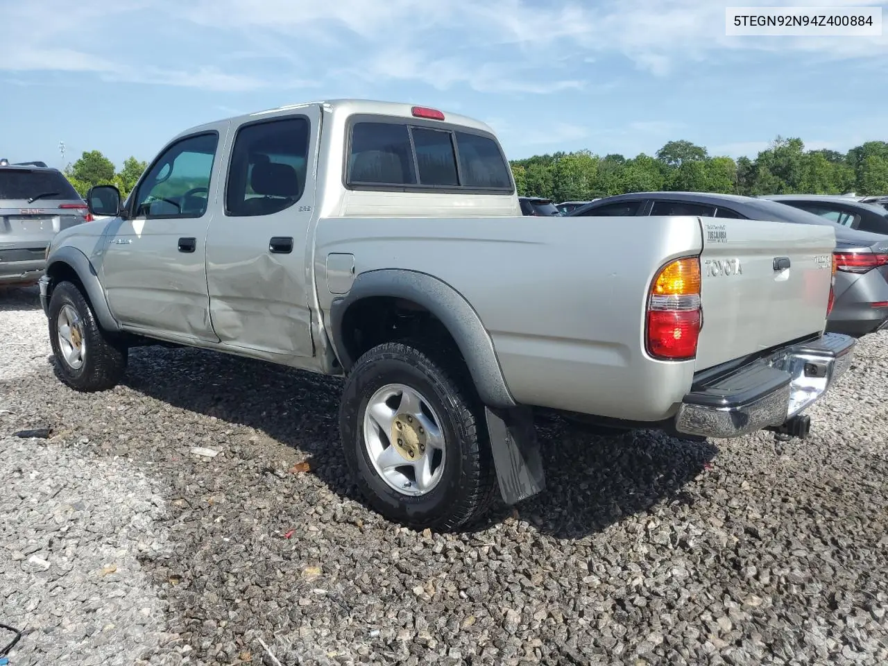 2004 Toyota Tacoma Double Cab Prerunner VIN: 5TEGN92N94Z400884 Lot: 63031525