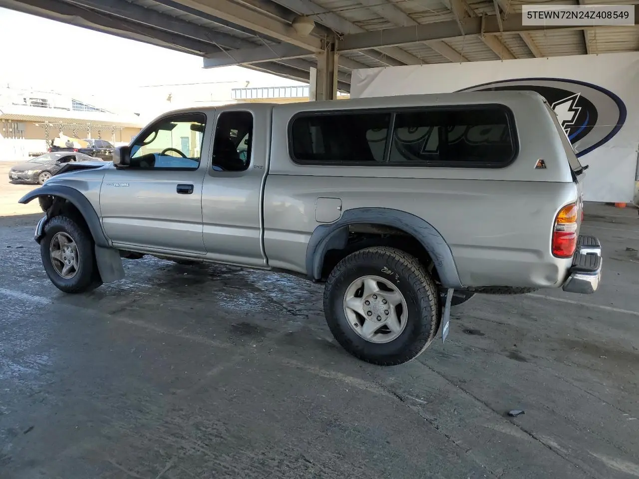 2004 Toyota Tacoma Xtracab VIN: 5TEWN72N24Z408549 Lot: 63462925