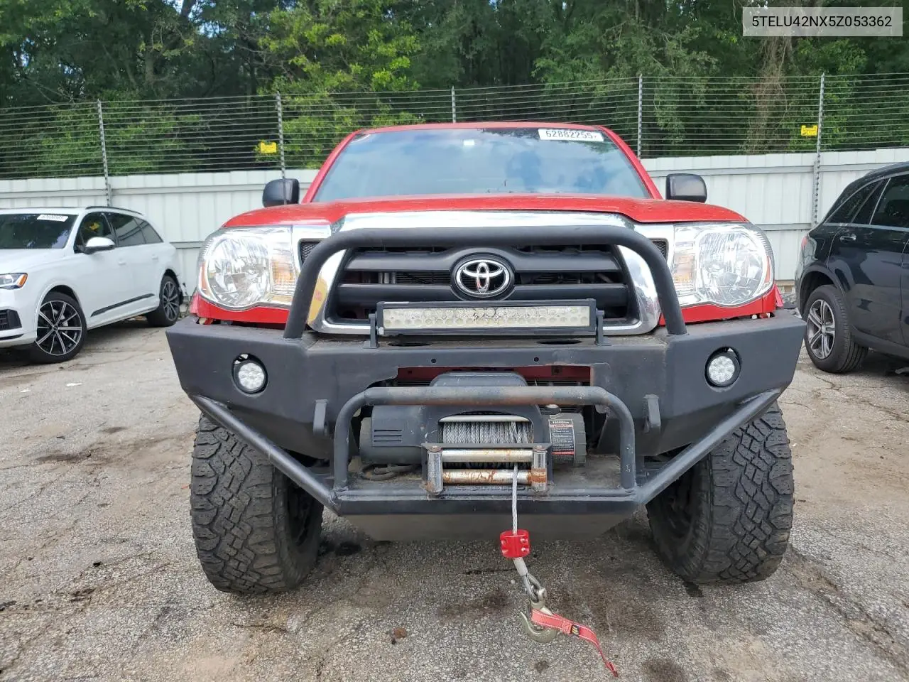 2005 Toyota Tacoma Double Cab VIN: 5TELU42NX5Z053362 Lot: 62882255