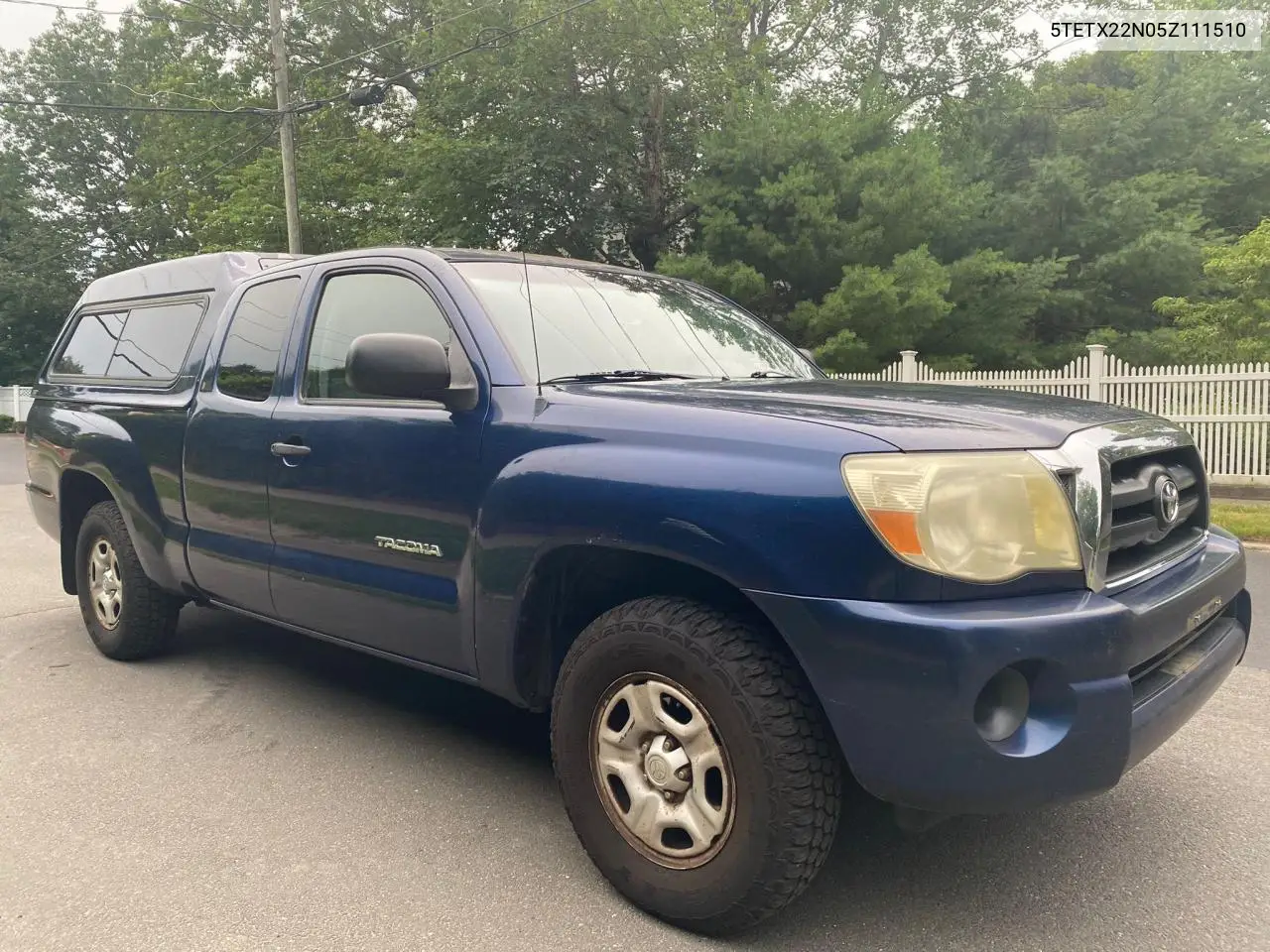2005 Toyota Tacoma Access Cab VIN: 5TETX22N05Z111510 Lot: 63134585