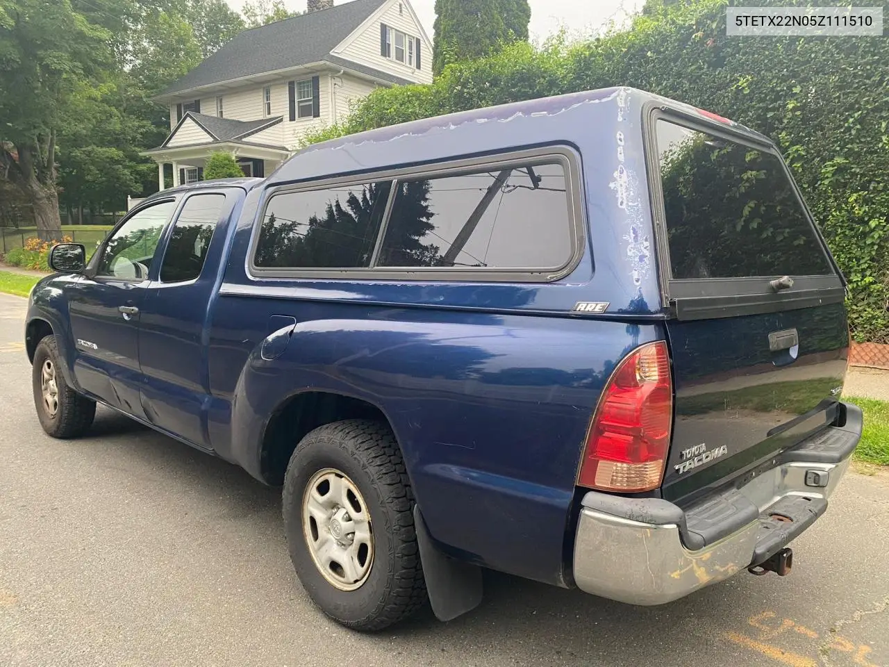 2005 Toyota Tacoma Access Cab VIN: 5TETX22N05Z111510 Lot: 63134585