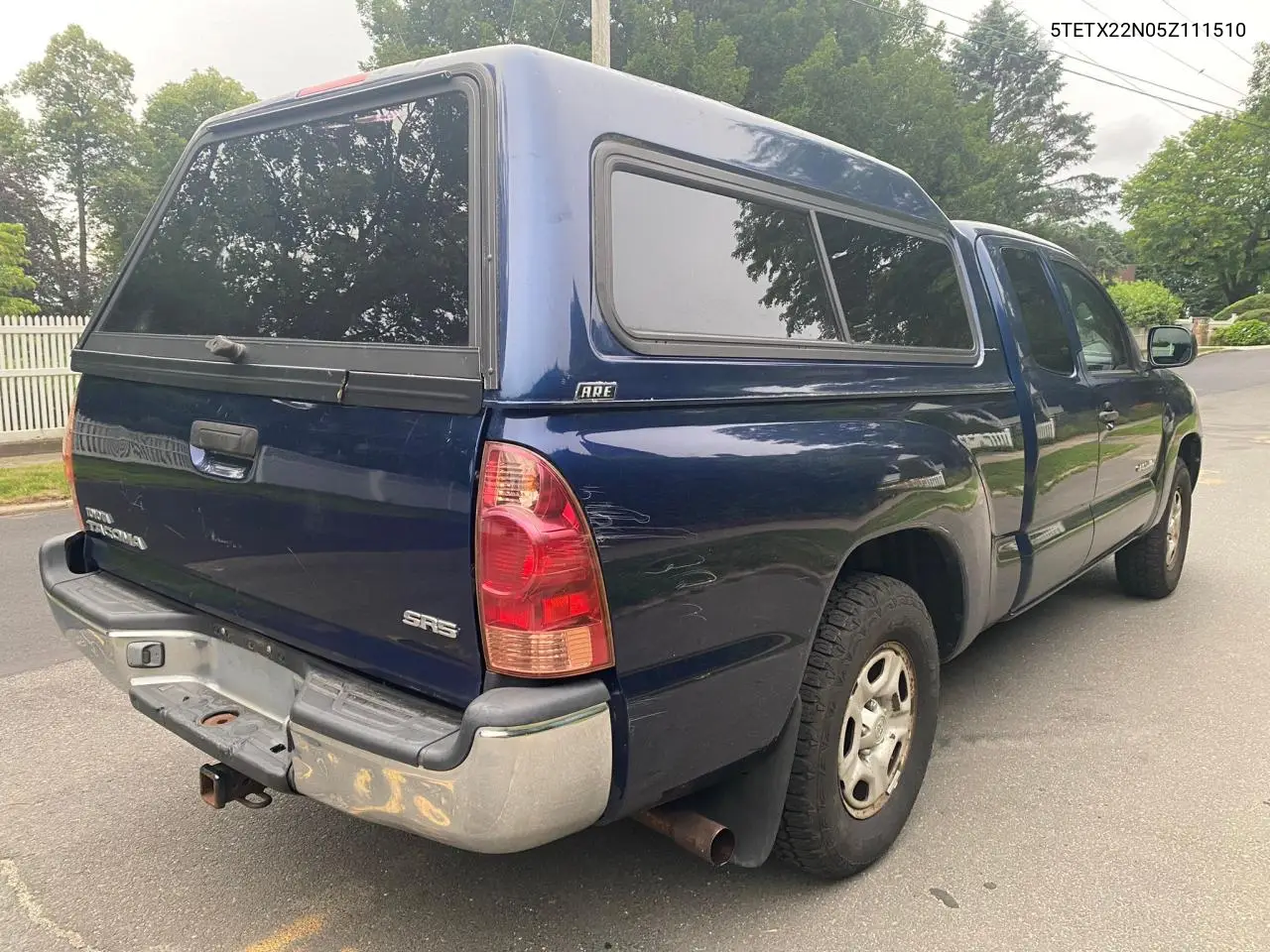 2005 Toyota Tacoma Access Cab VIN: 5TETX22N05Z111510 Lot: 63134585