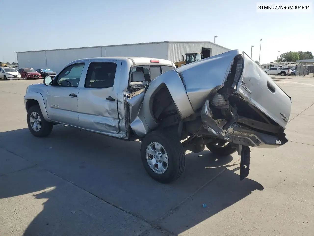 2006 Toyota Tacoma Double Cab Prerunner Long Bed VIN: 3TMKU72N96M004844 Lot: 55861255
