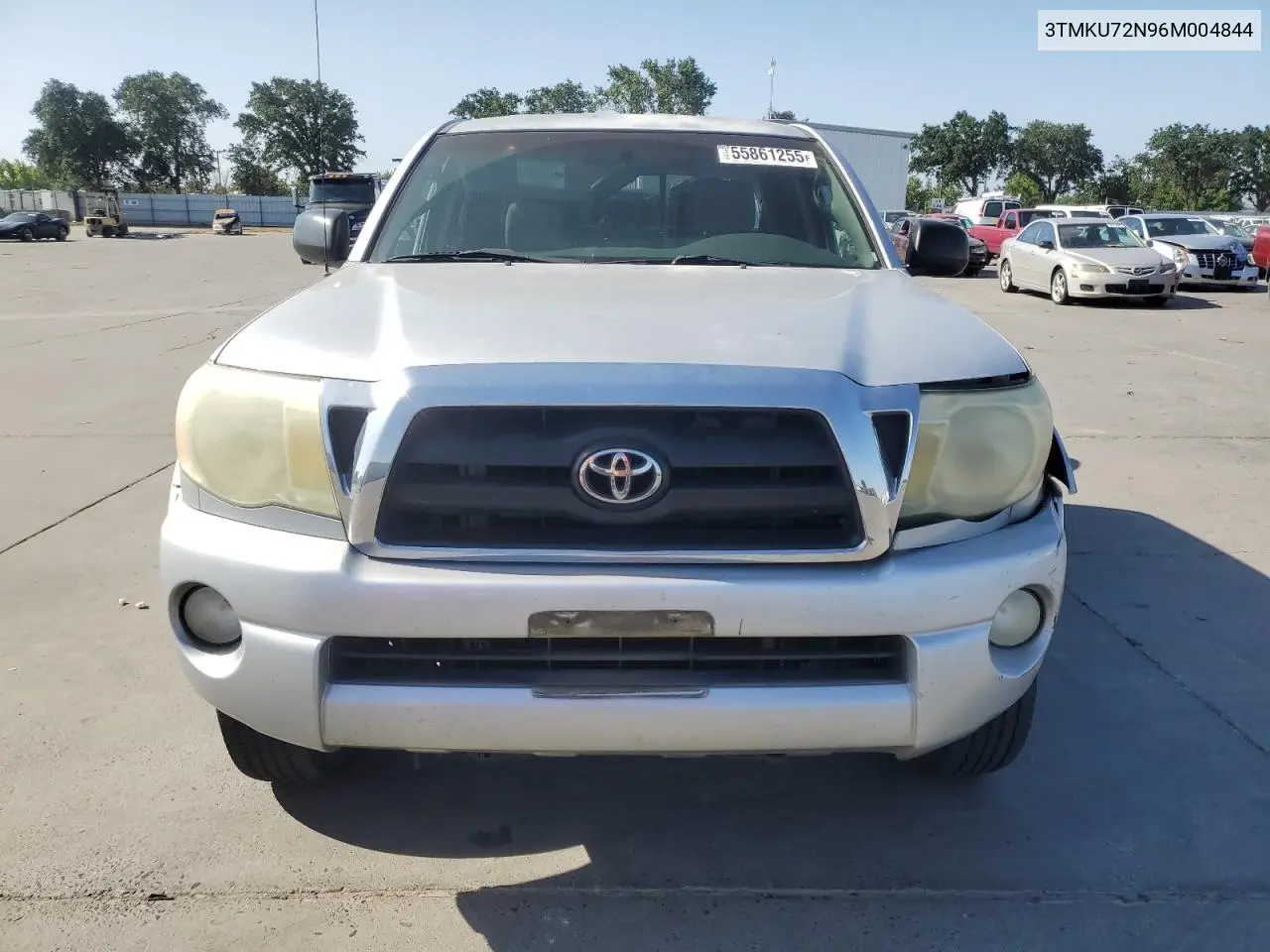 2006 Toyota Tacoma Double Cab Prerunner Long Bed VIN: 3TMKU72N96M004844 Lot: 55861255