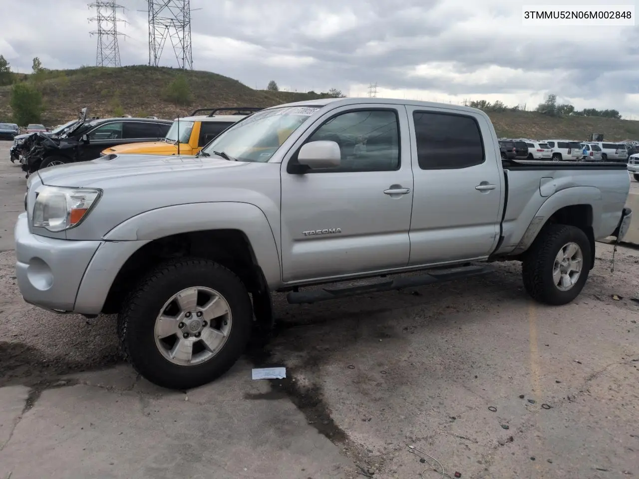 2006 Toyota Tacoma Double Cab Long Bed VIN: 3TMMU52N06M002848 Lot: 56389155