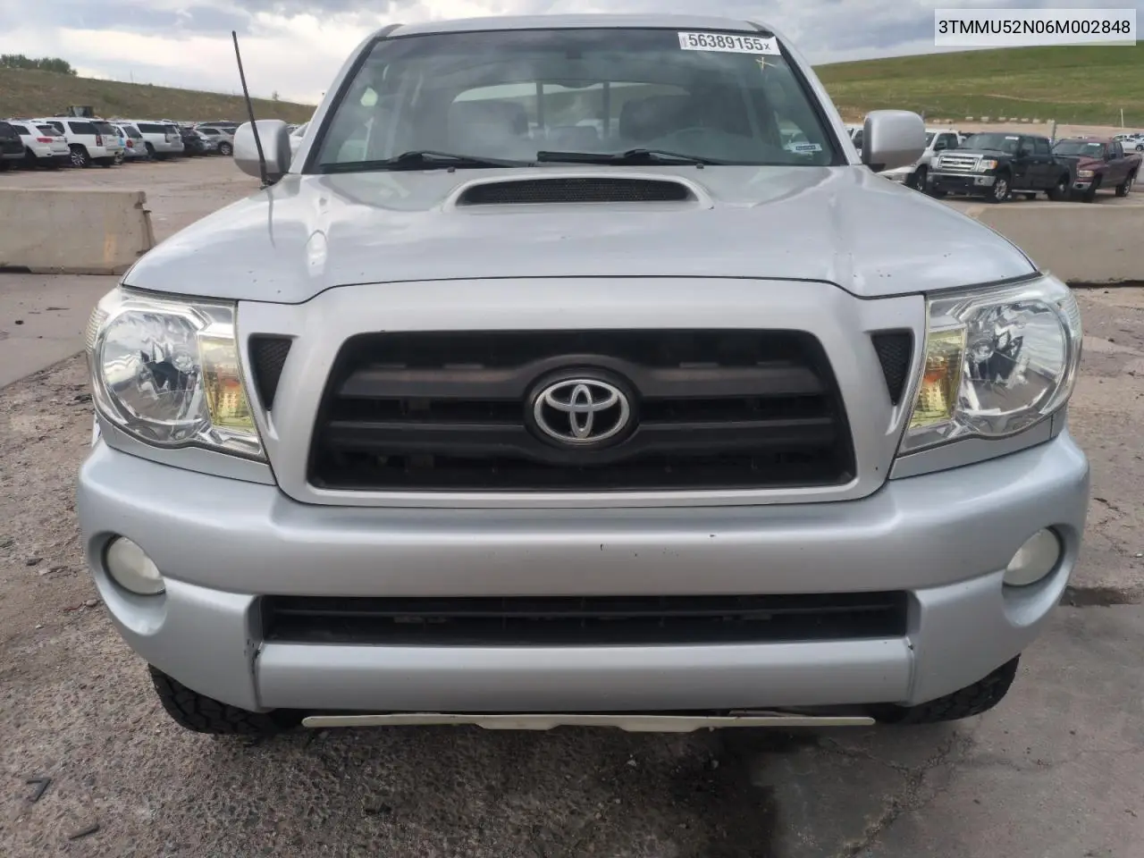2006 Toyota Tacoma Double Cab Long Bed VIN: 3TMMU52N06M002848 Lot: 56389155