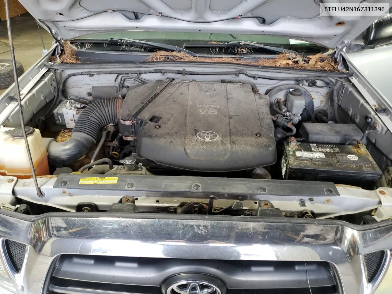 2006 Toyota Tacoma Double Cab VIN: 5TELU42N16Z311396 Lot: 56796455