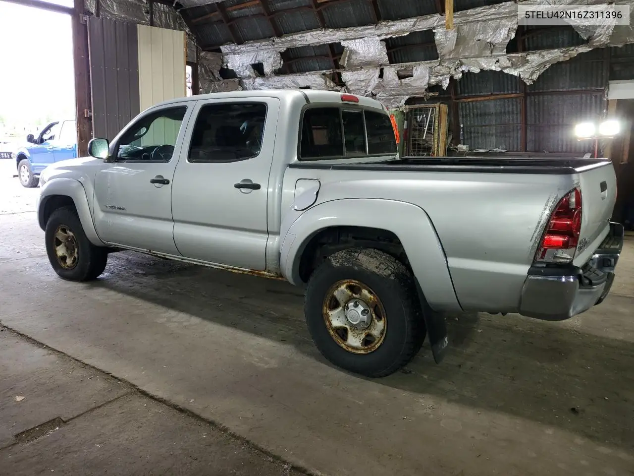 2006 Toyota Tacoma Double Cab VIN: 5TELU42N16Z311396 Lot: 56796455