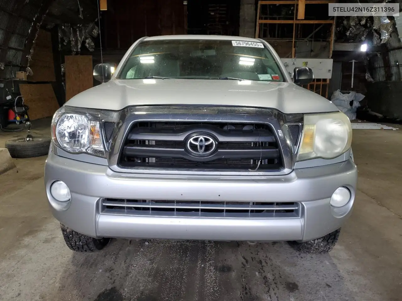 2006 Toyota Tacoma Double Cab VIN: 5TELU42N16Z311396 Lot: 56796455
