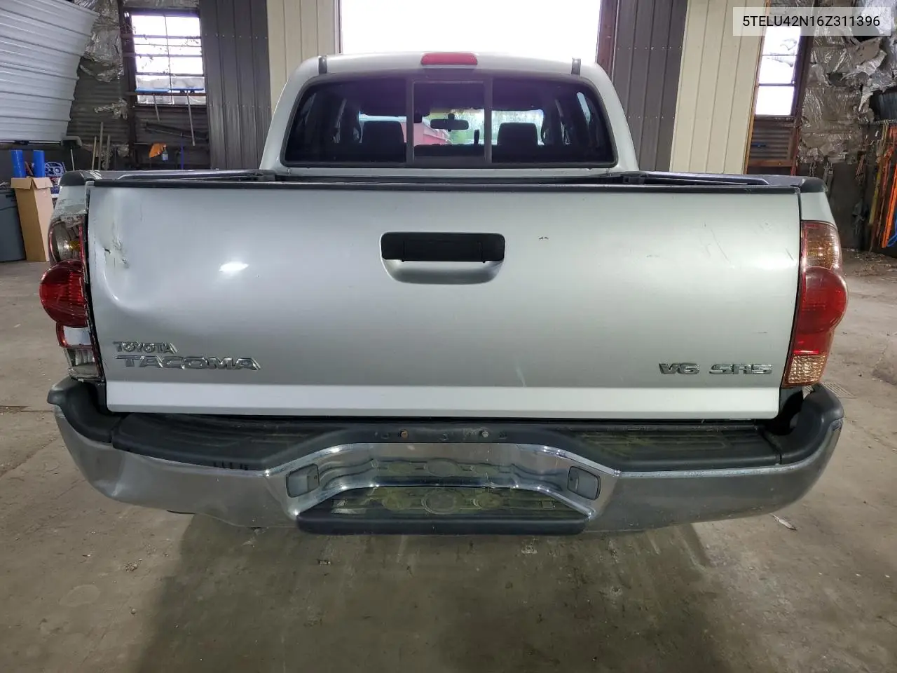 2006 Toyota Tacoma Double Cab VIN: 5TELU42N16Z311396 Lot: 56796455