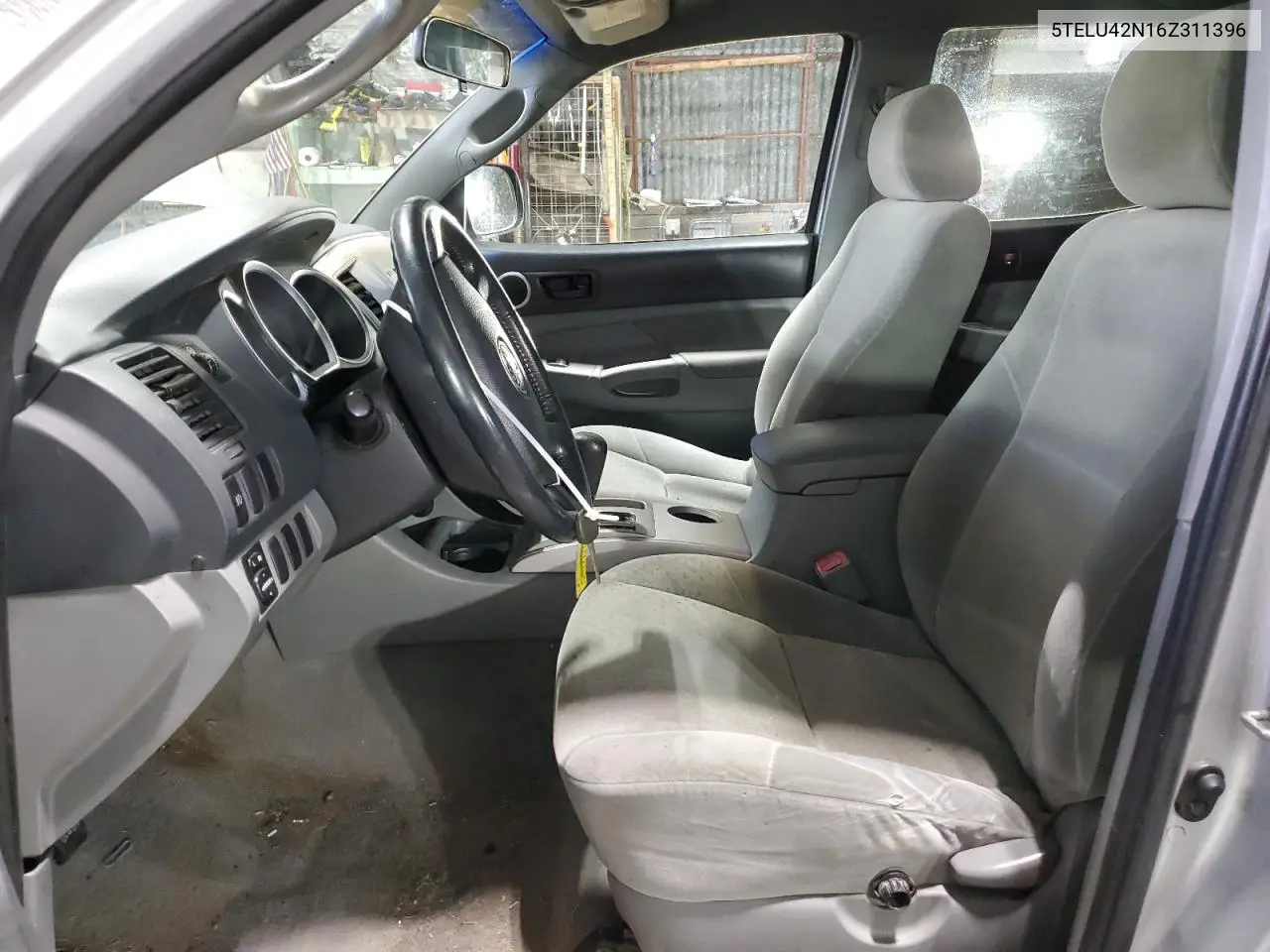 2006 Toyota Tacoma Double Cab VIN: 5TELU42N16Z311396 Lot: 56796455