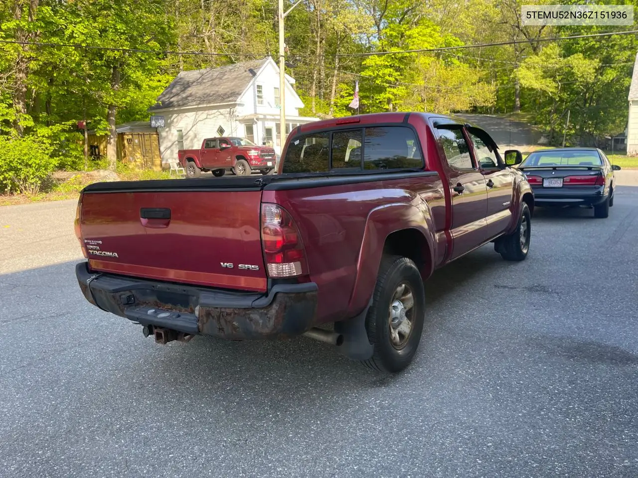 2006 Toyota Tacoma Double Cab Long Bed VIN: 5TEMU52N36Z151936 Lot: 57321815