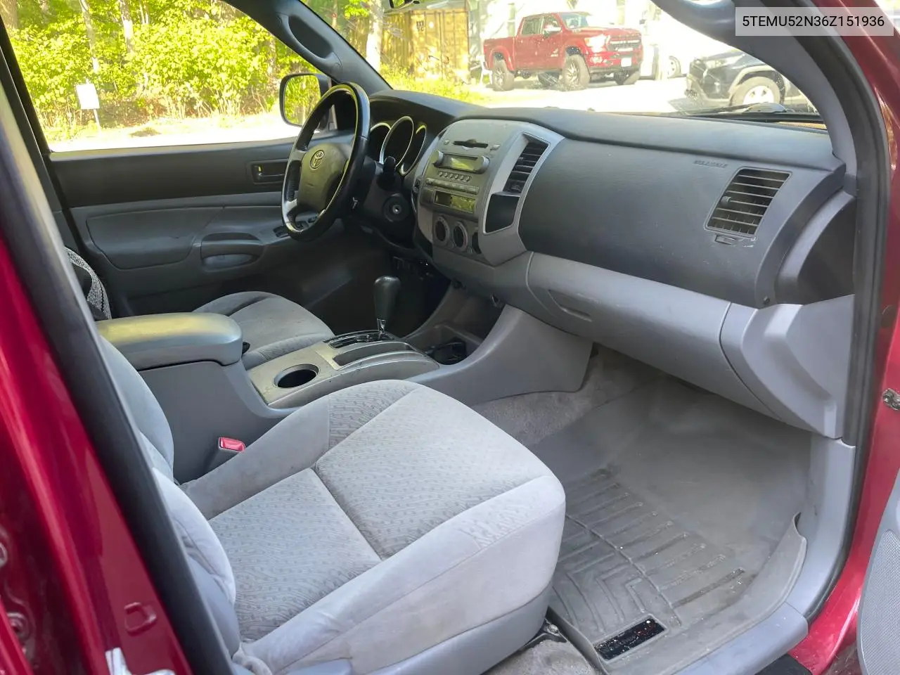 2006 Toyota Tacoma Double Cab Long Bed VIN: 5TEMU52N36Z151936 Lot: 57321815