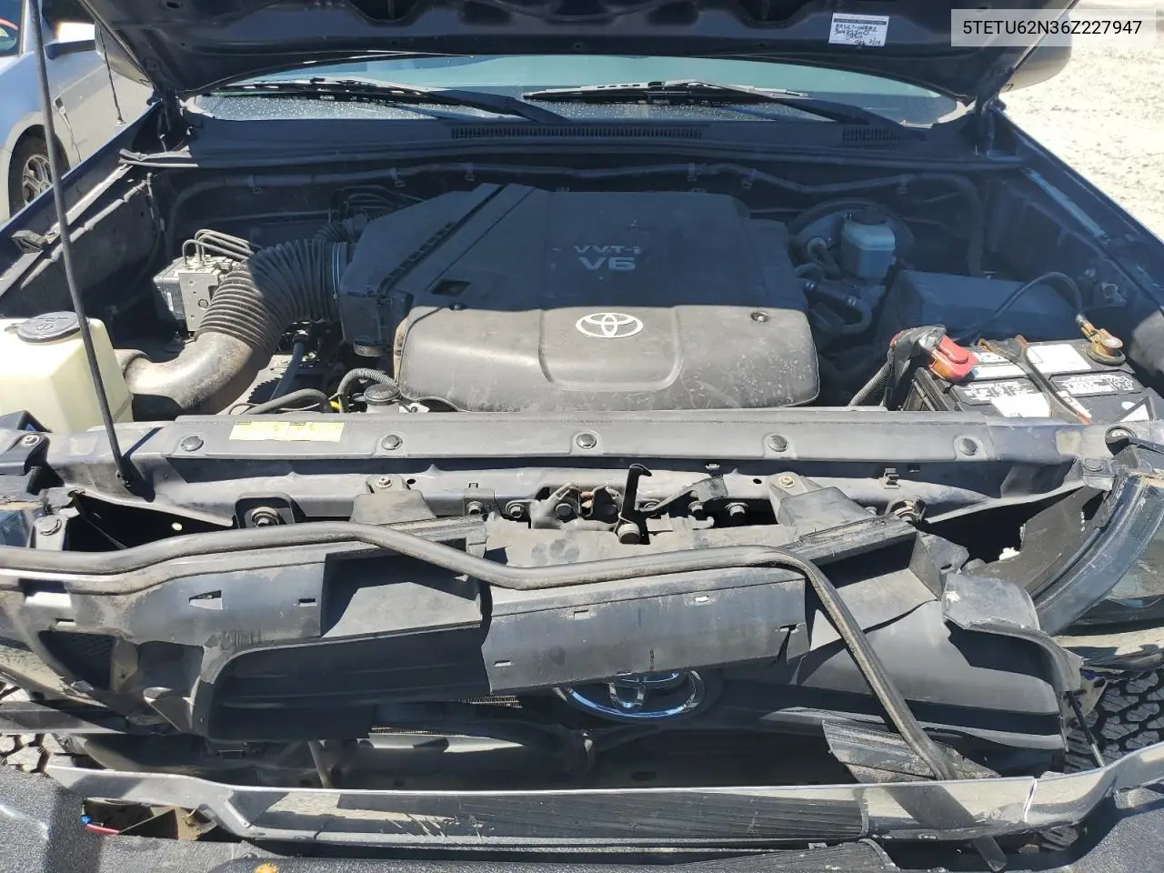 2006 Toyota Tacoma Prerunner Access Cab VIN: 5TETU62N36Z227947 Lot: 62606335