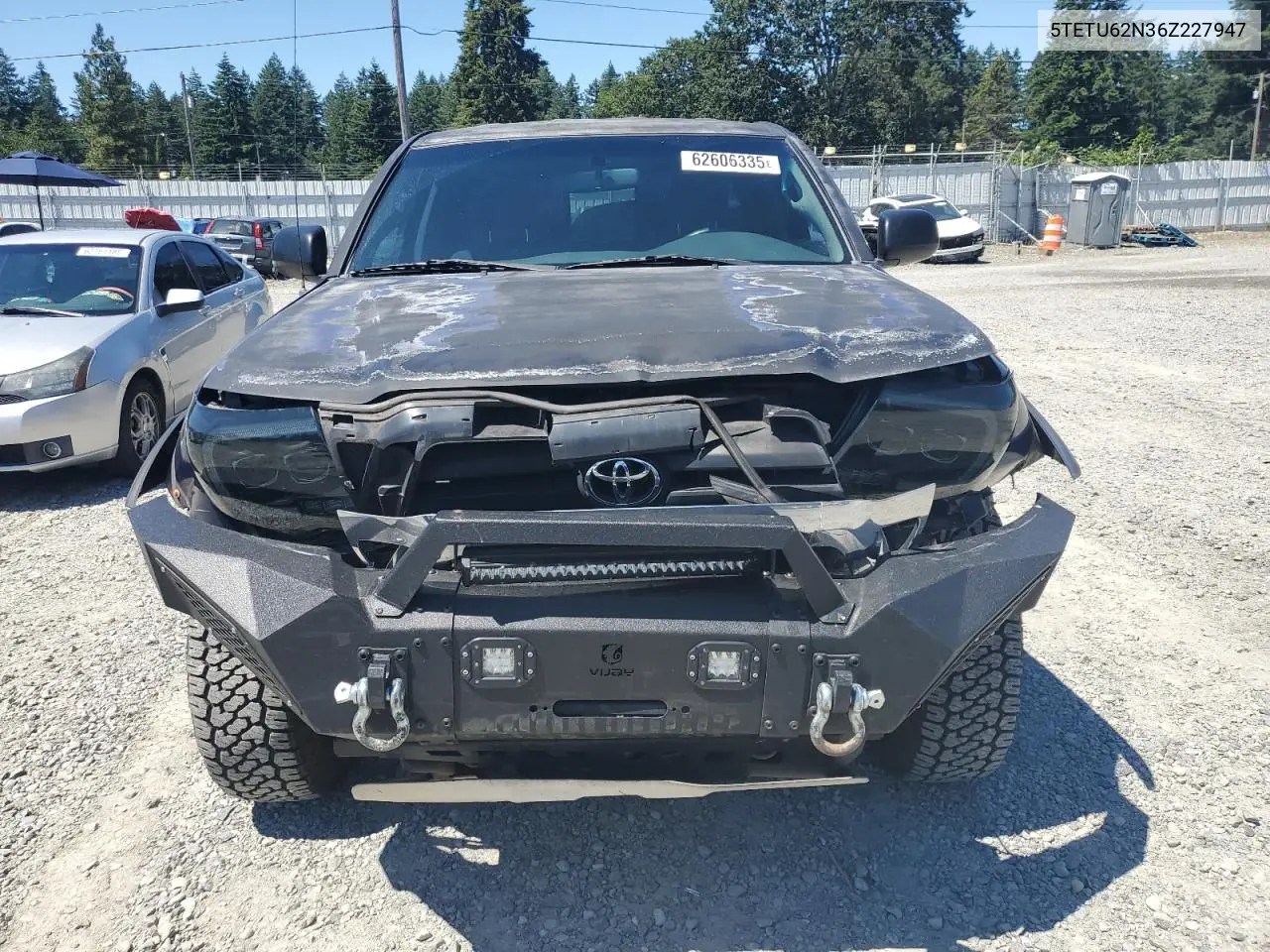 2006 Toyota Tacoma Prerunner Access Cab VIN: 5TETU62N36Z227947 Lot: 62606335