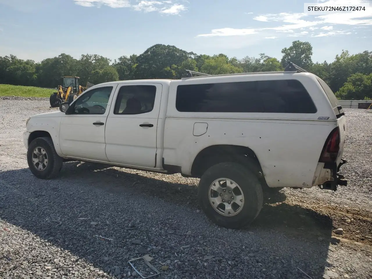 2006 Toyota Tacoma Double Cab Prerunner Long Bed VIN: 5TEKU72N46Z172474 Lot: 63059865