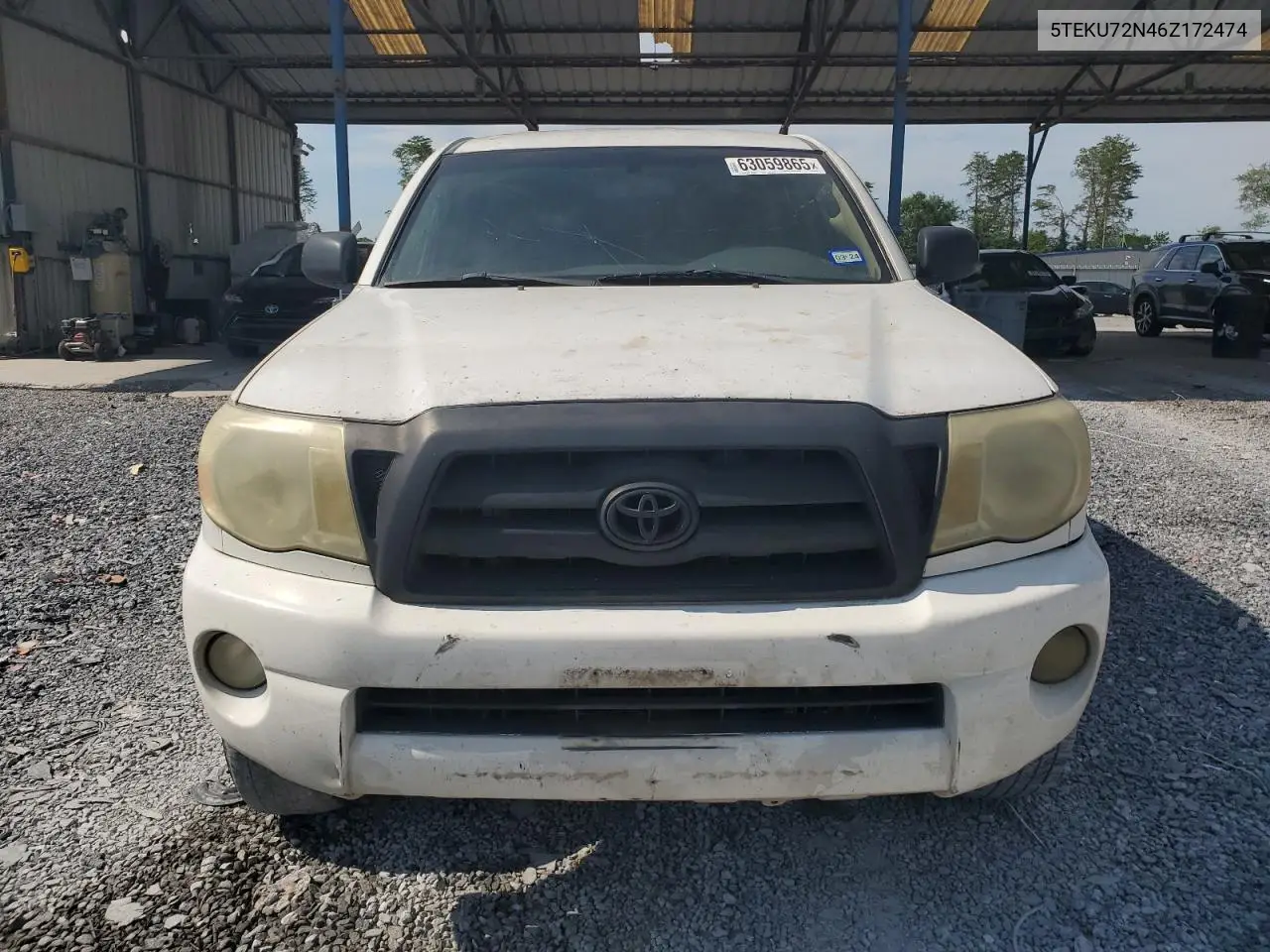 2006 Toyota Tacoma Double Cab Prerunner Long Bed VIN: 5TEKU72N46Z172474 Lot: 63059865