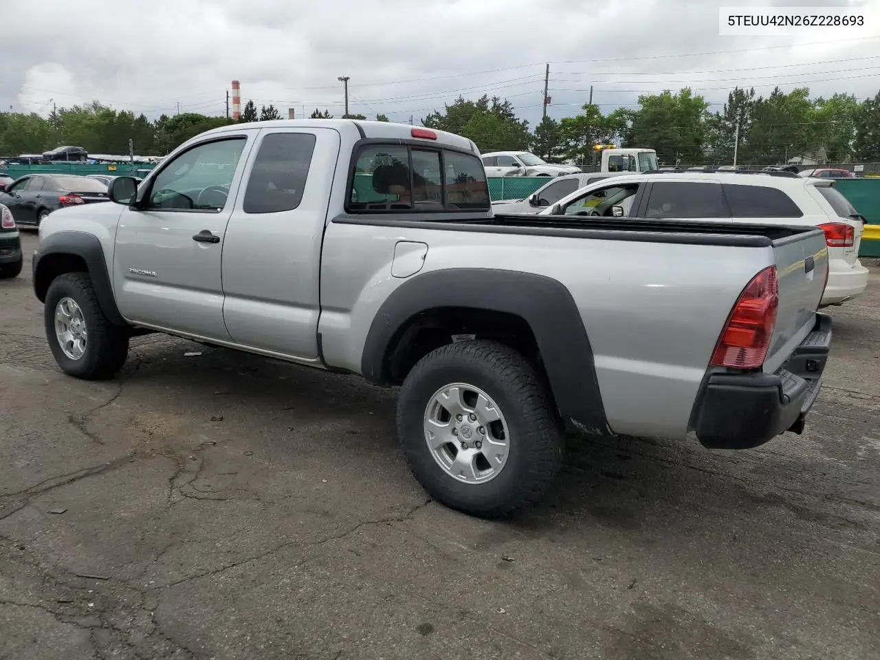 2006 Toyota Tacoma Access Cab VIN: 5TEUU42N26Z228693 Lot: 63103345