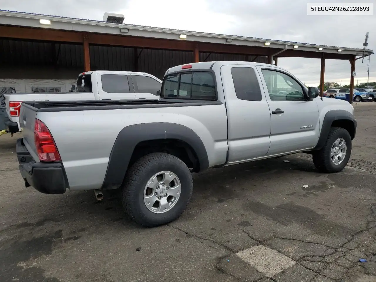 2006 Toyota Tacoma Access Cab VIN: 5TEUU42N26Z228693 Lot: 63103345