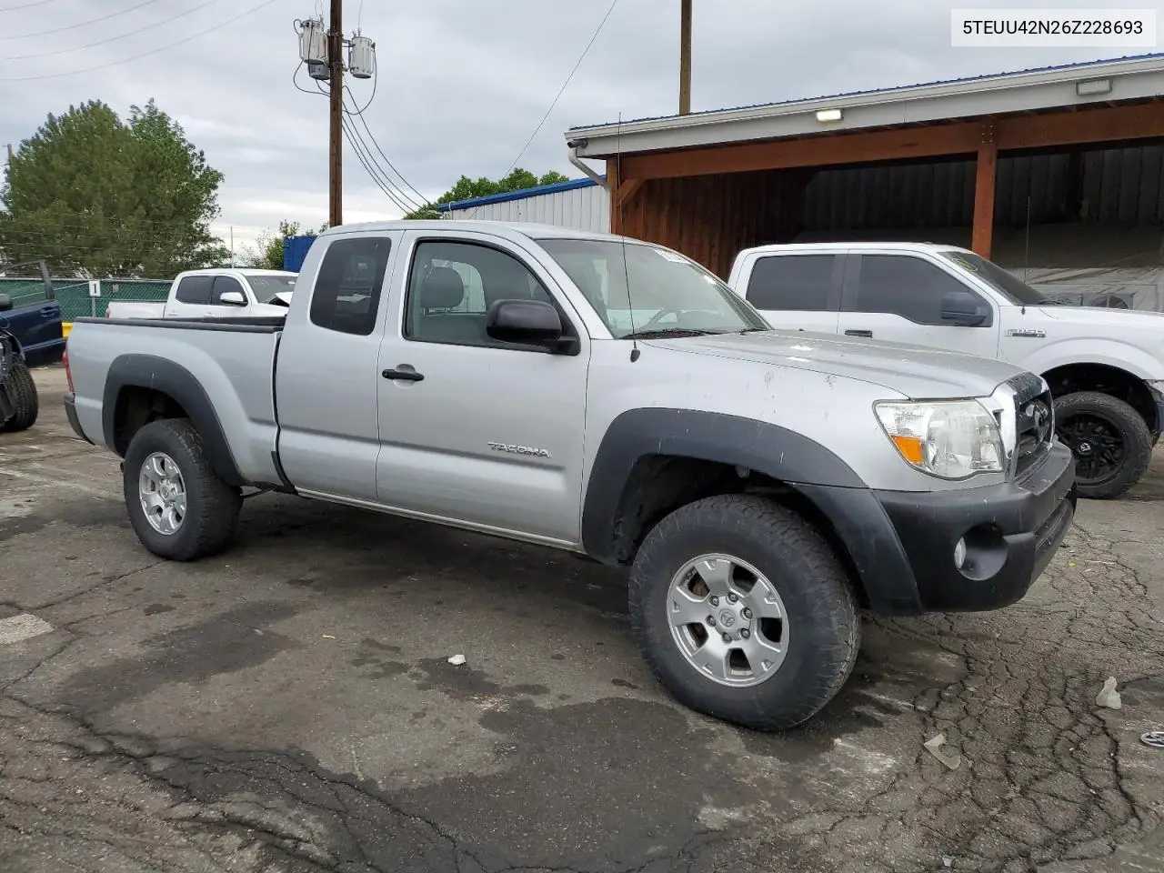 2006 Toyota Tacoma Access Cab VIN: 5TEUU42N26Z228693 Lot: 63103345