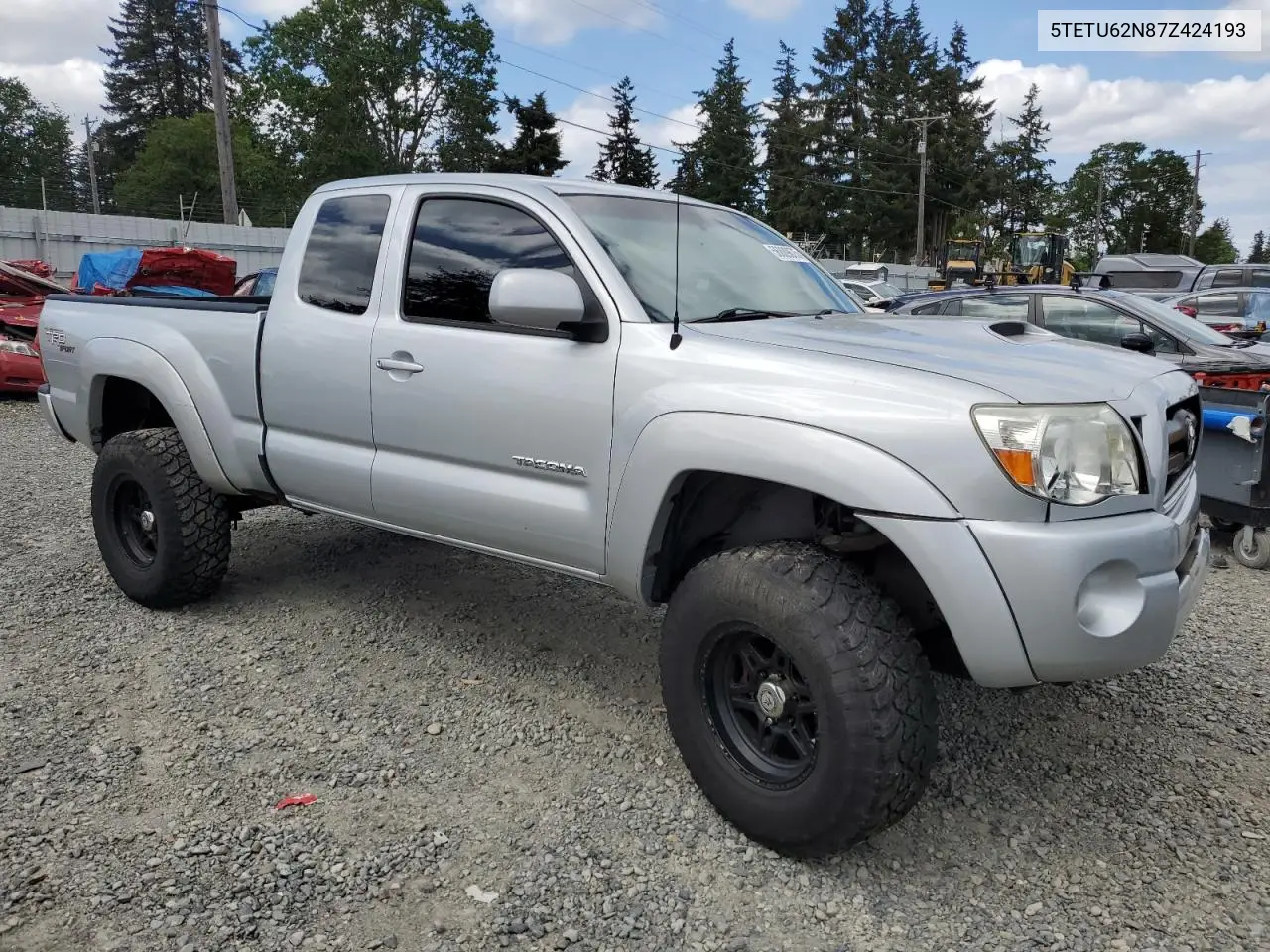 5tetu62n87z424193 5TETU62N87Z424193 2007 Toyota Tacoma Prerunner Access Cab
