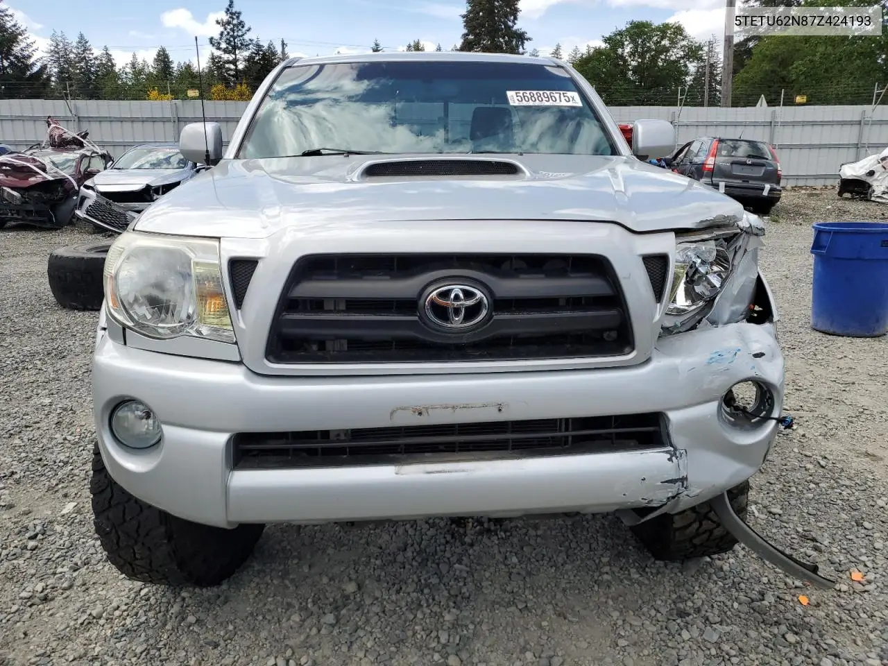 5tetu62n87z424193 5TETU62N87Z424193 2007 Toyota Tacoma Prerunner Access Cab