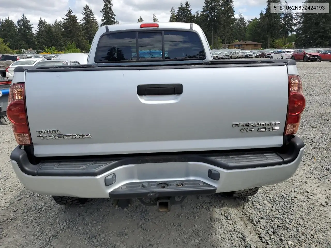 5tetu62n87z424193 5TETU62N87Z424193 2007 Toyota Tacoma Prerunner Access Cab