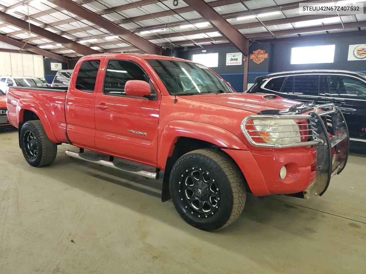 2007 Toyota Tacoma Access Cab VIN: 5TEUU42N67Z407532 Lot: 63219605