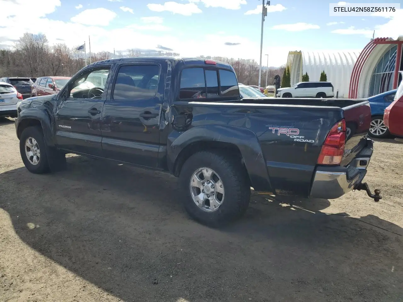 2008 Toyota Tacoma Double Cab VIN: 5TELU42N58Z561176 Lot: 53073115