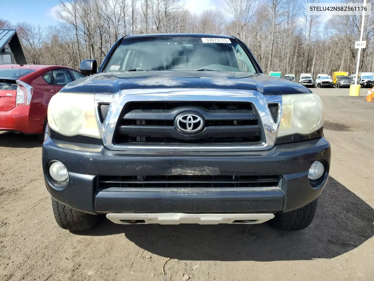 2008 Toyota Tacoma Double Cab VIN: 5TELU42N58Z561176 Lot: 53073115