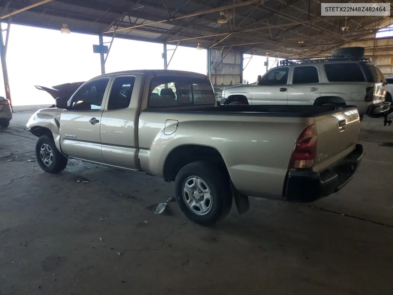 2008 Toyota Tacoma Access Cab VIN: 5TETX22N48Z482464 Lot: 60105795