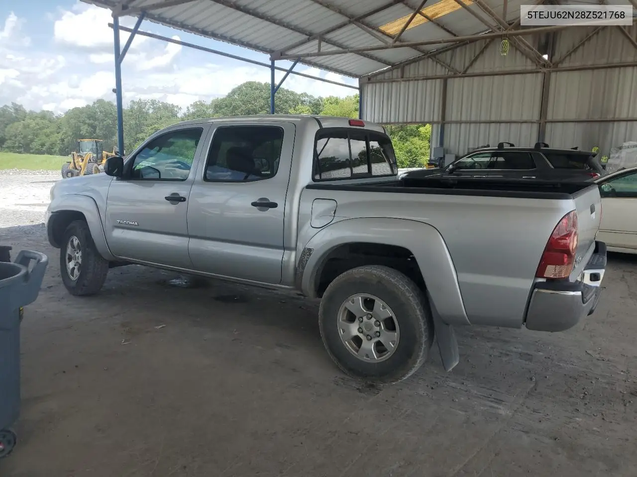 2008 Toyota Tacoma Double Cab Prerunner VIN: 5TEJU62N28Z521768 Lot: 63033415