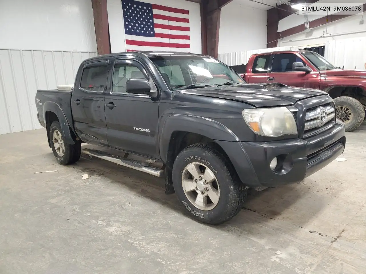 2009 Toyota Tacoma Double Cab VIN: 3TMLU42N19M036078 Lot: 50571215