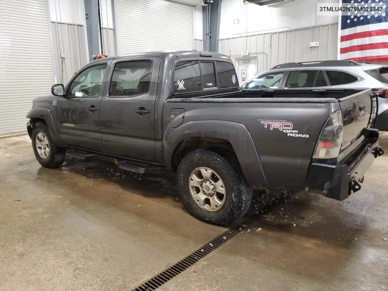 2009 Toyota Tacoma Double Cab VIN: 3TMLU42N79M028342 Lot: 55318155