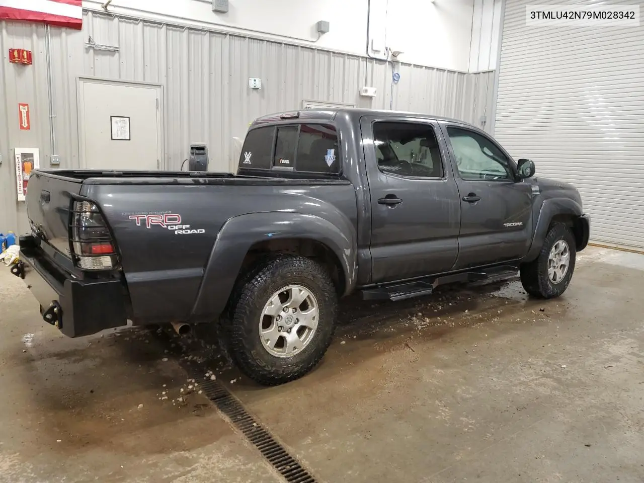 2009 Toyota Tacoma Double Cab VIN: 3TMLU42N79M028342 Lot: 55318155