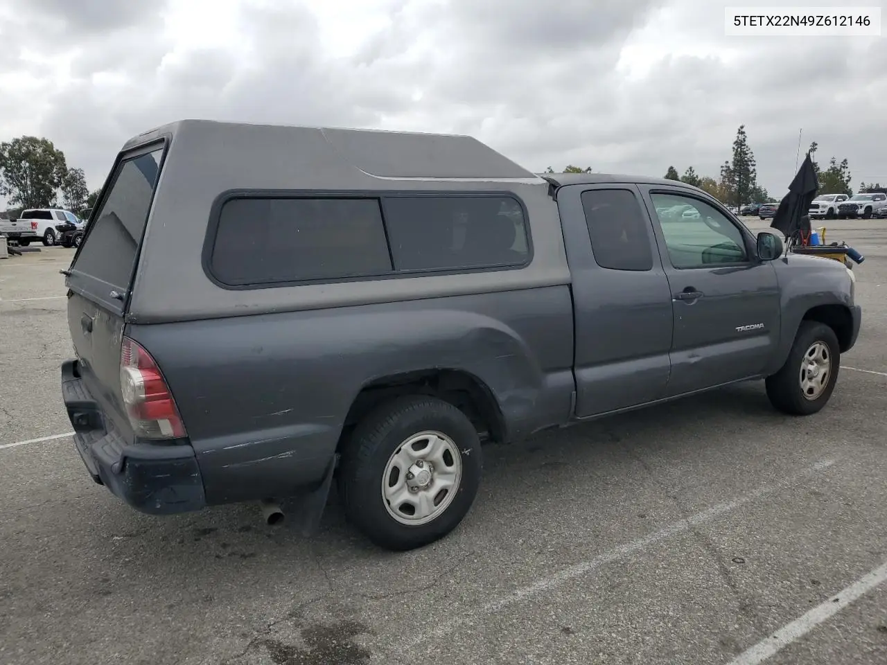 2009 Toyota Tacoma Access Cab VIN: 5TETX22N49Z612146 Lot: 55650845