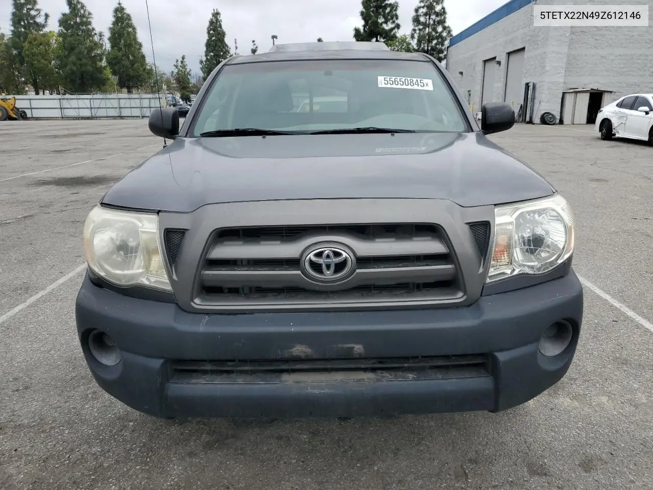 2009 Toyota Tacoma Access Cab VIN: 5TETX22N49Z612146 Lot: 55650845