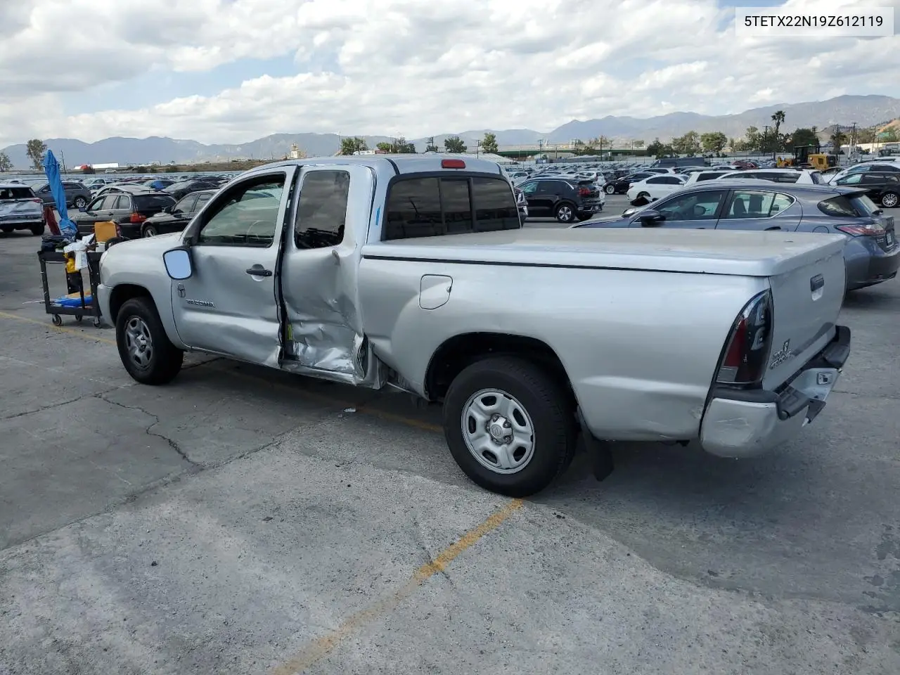 2009 Toyota Tacoma Access Cab VIN: 5TETX22N19Z612119 Lot: 56538025