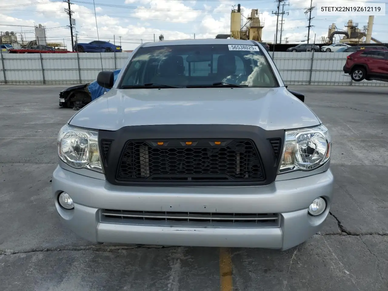 2009 Toyota Tacoma Access Cab VIN: 5TETX22N19Z612119 Lot: 56538025